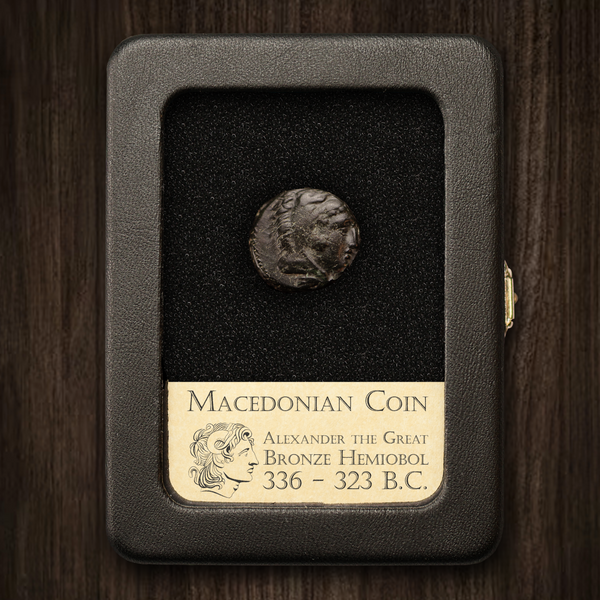 Macedonian Coin | Alexander the Great Bronze Hemiobol