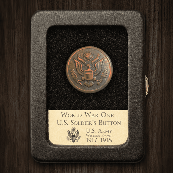 Authentic American Soldier's Button - WW1