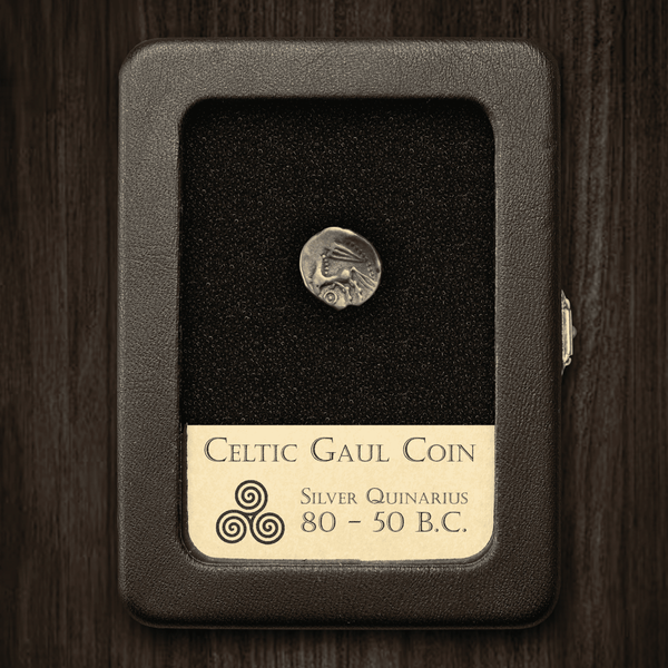 Celtic Gaul Coin | Silver Quinarius