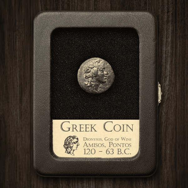 Greek Coin | Dionysus Design