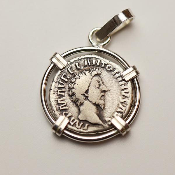 Marcus Aurelius Denarius Pendant