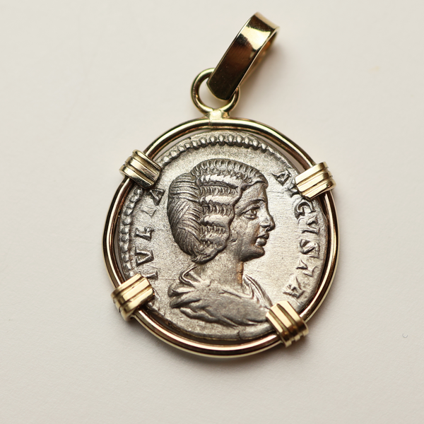 Julia Maesa Denarius Pendant