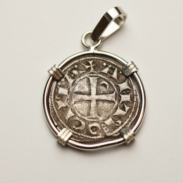 Crusader State Coin Pendant