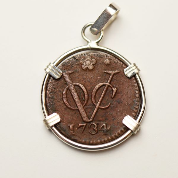 Dutch East India Company Coin Pendant
