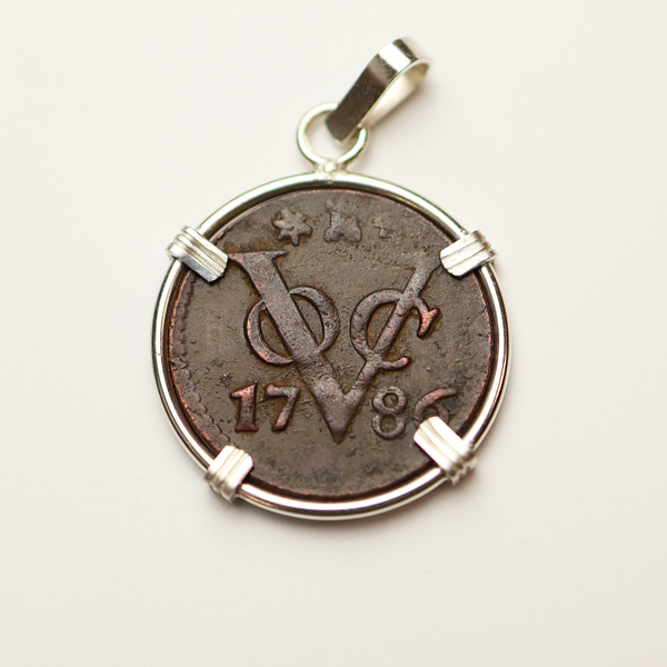 Dutch East India Company Coin Pendant