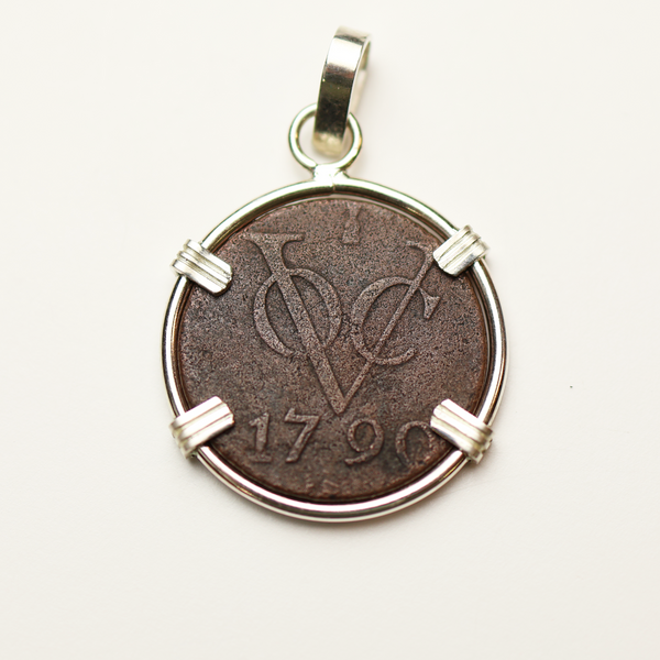 Dutch East India Company Coin Pendant