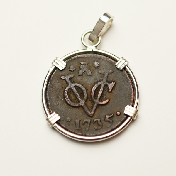 Dutch East India Company Coin Pendant