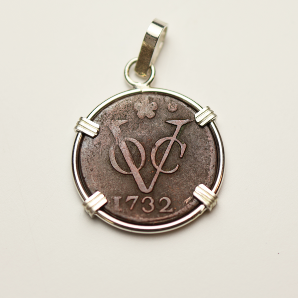 Dutch East India Company Coin Pendant