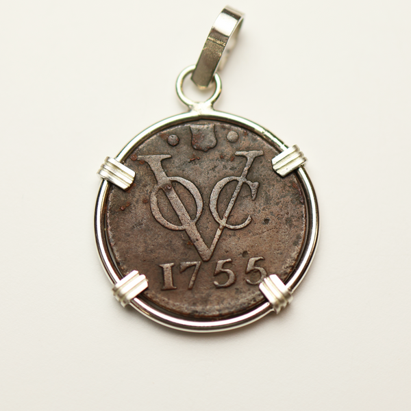 Dutch East India Company Coin Pendant