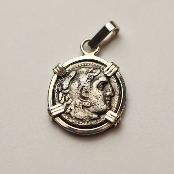 Alexander the Great Drachm Pendant