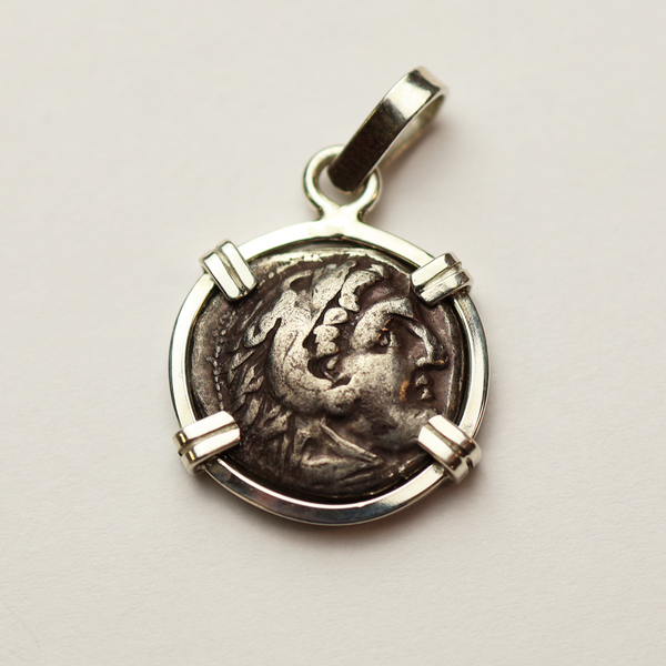 Alexander the Great Drachm Pendant