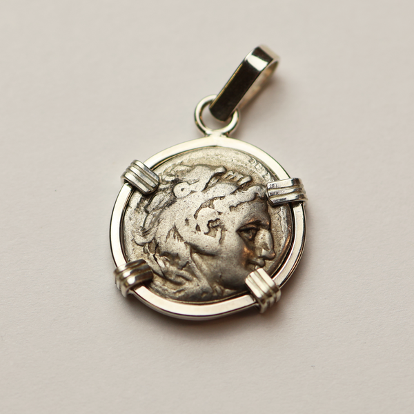 Alexander the Great Drachm Pendant