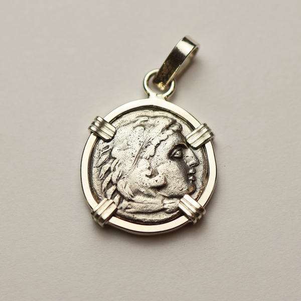 Alexander the Great Drachm Pendant