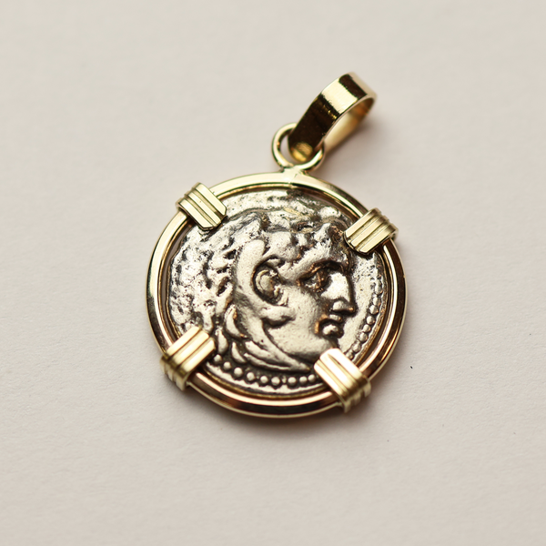 Alexander the Great Drachm Pendant