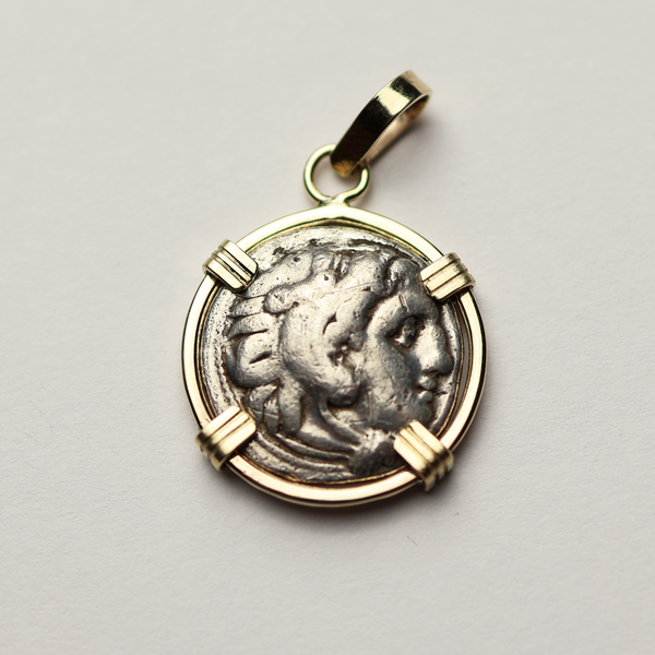 Alexander the Great Drachm Pendant