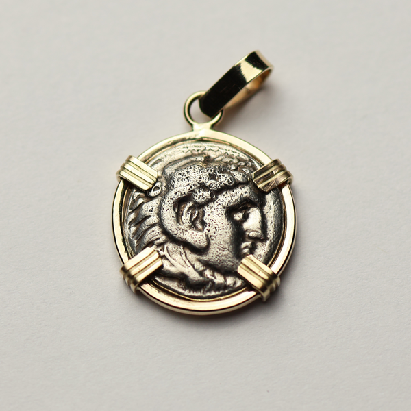 Alexander the Great Drachm Pendant