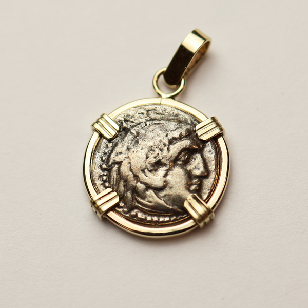 Alexander the Great Drachm Pendant