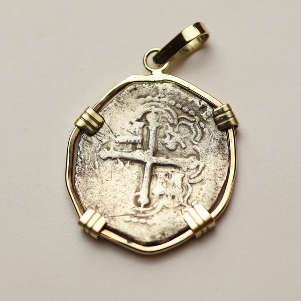 Pirate Currency | Spanish Colonial "Cob" 2 Reales
