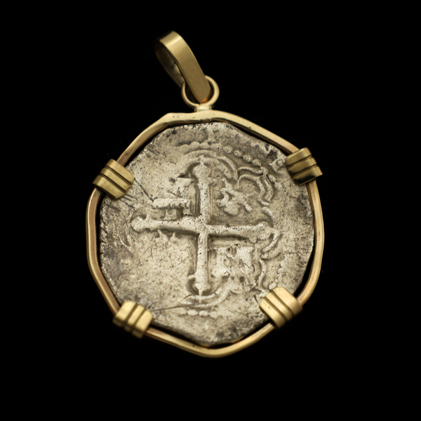 Pirate Currency | Spanish Colonial "Cob" 2 Reales