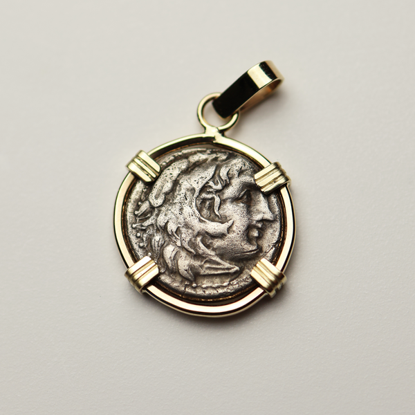 Alexander the Great Drachm Pendant