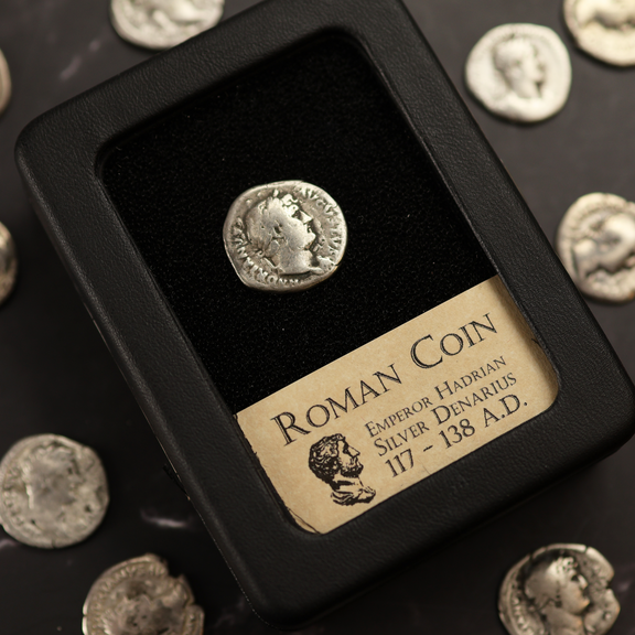 Roman Coin | Hadrian Silver Denarius – Ancient Artifacts Shop