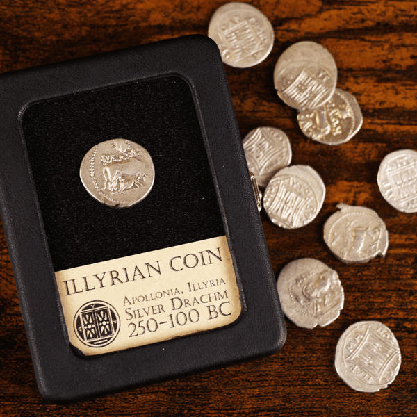 Illyrian Coin - Silver Drachm