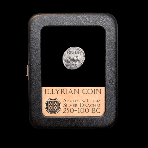 Illyrian Coin - Silver Drachm