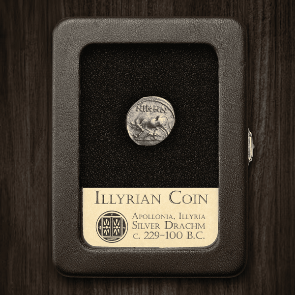 Illyrian Coin | Silver Drachm