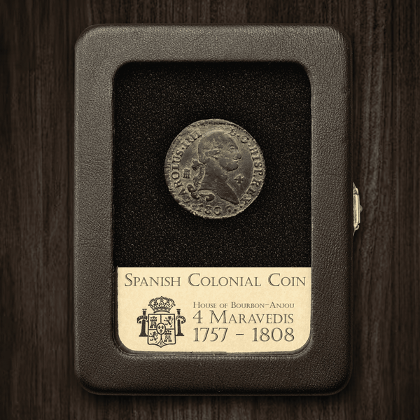 Spanish Colonial Coin | 4 Maravedis