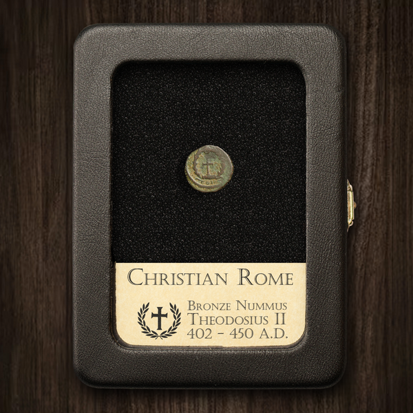 Christian Roman Coin | Bronze Nummis