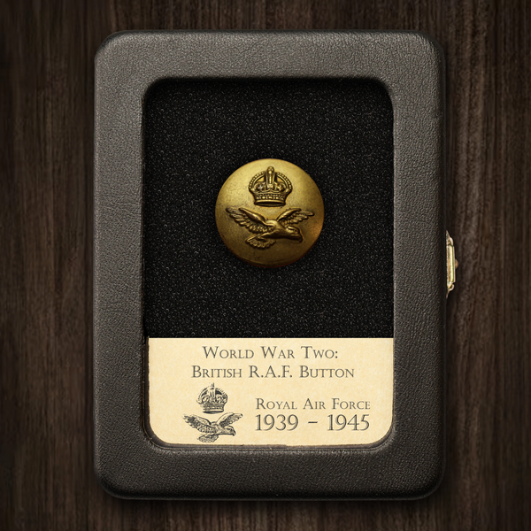 British Royal Air Force (RAF) WW2 Button