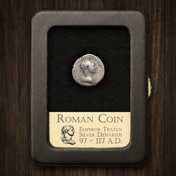 Roman Coin | Trajan Silver Denarius