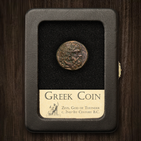 Greek Coin | Zeus Design