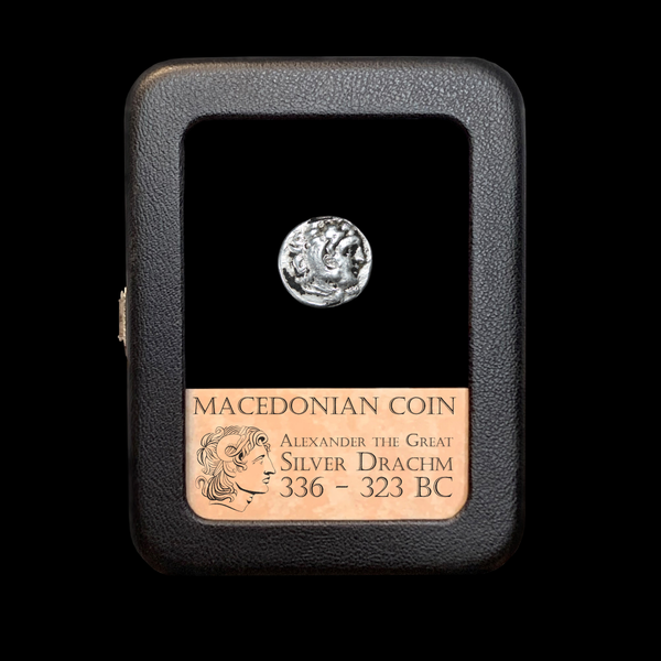 Macedonian Coin - Alexander The Great Silver Drachm