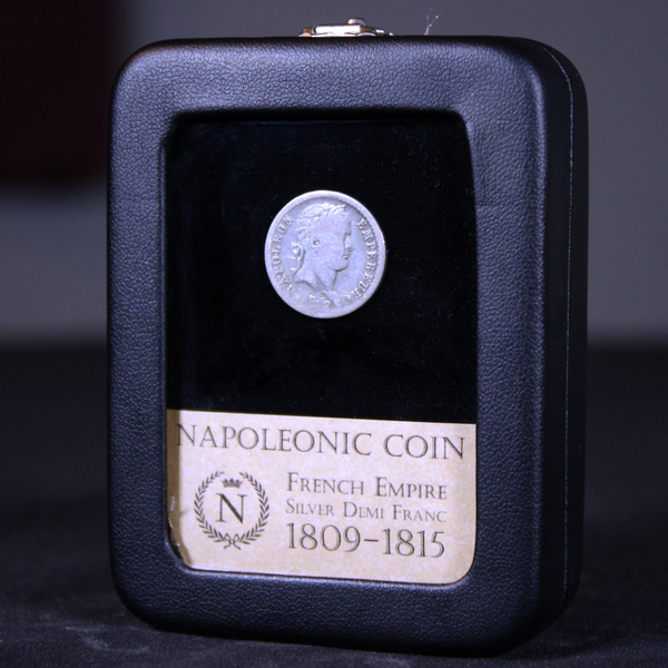 Napoleonic Coin - Silver Demi Franc