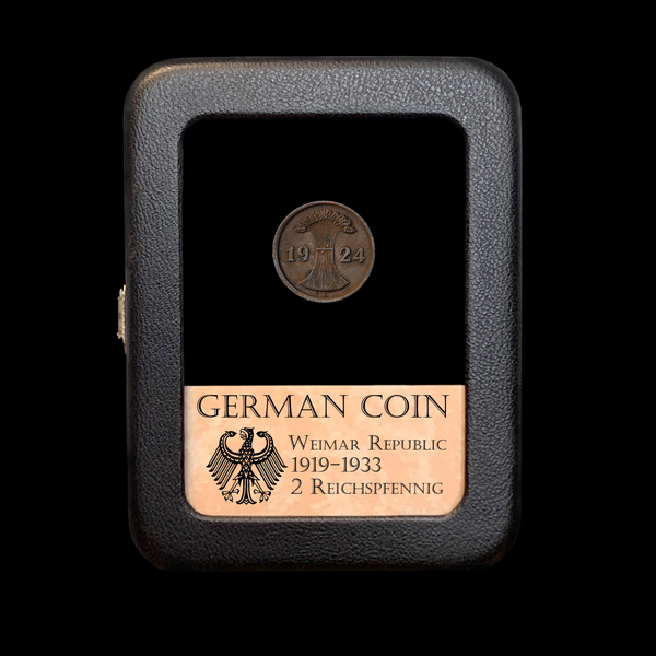 Weimar republic coin - 2 RentenPfennig